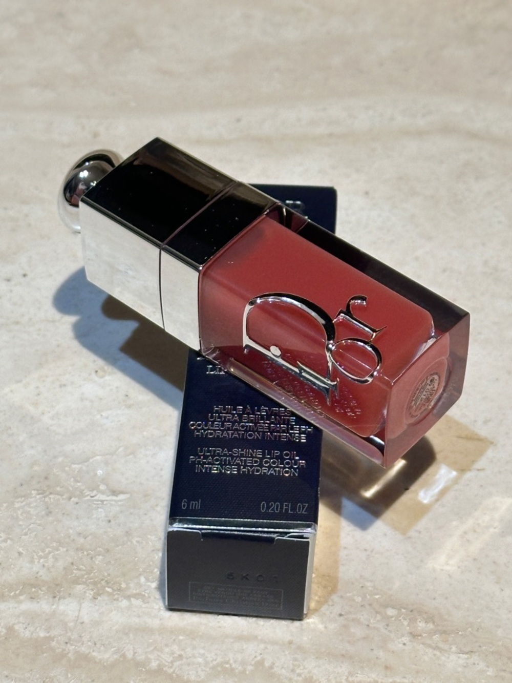 New Release Dior Lip Glow Oil - 012 Rosewood Juicy